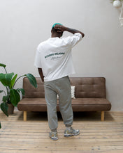 Load image into Gallery viewer, Heavyweight &#39;Athletics&#39; T-Shirt - White

