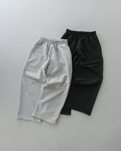 Load image into Gallery viewer, Heavyweight Wide Leg Sweatpants - Black
