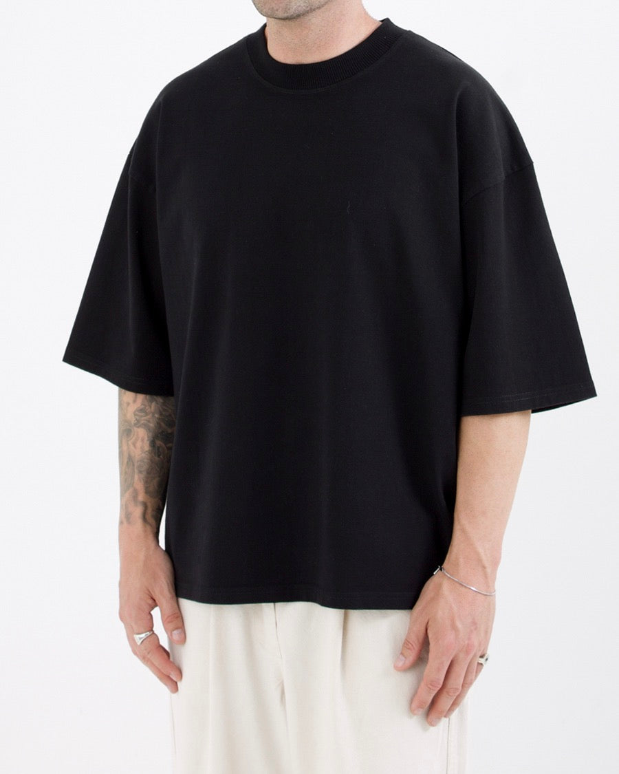 Heavyweight 'Classic' T-Shirt - Black