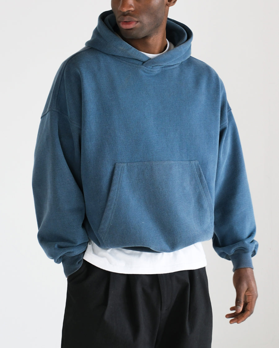 Heavyweight Hoodie - Washed Navy