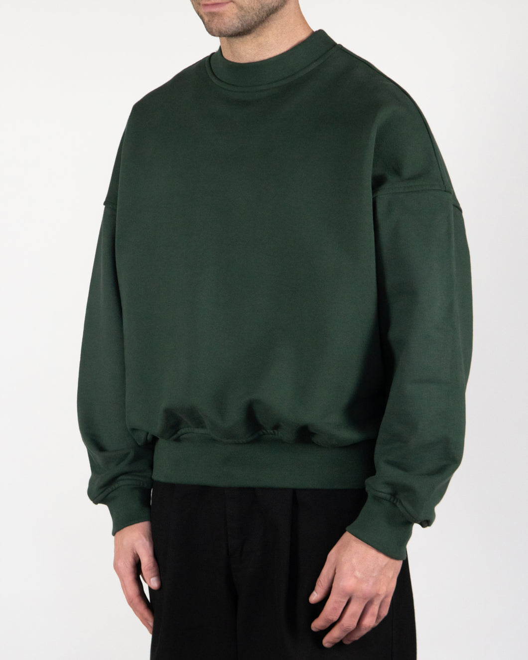 Heavyweight Sweatshirt - British Racing Green