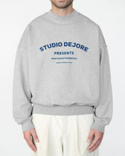 Load image into Gallery viewer, Heavyweight &#39;Presents&#39; Sweatshirt - Marl Grey
