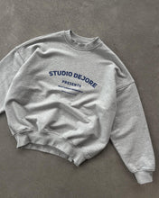 Load image into Gallery viewer, Heavyweight &#39;Presents&#39; Sweatshirt - Marl Grey
