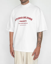 Load image into Gallery viewer, Heavyweight &#39;Presents&#39; T-Shirt - White
